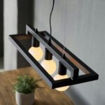 Colgante hierro 3 luces - Imagen 2