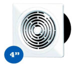 Extractor 4" blanco