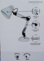 Lampara escritorio flexible oficina, manicuria estilo pixar - Imagen 2