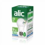 Lámpara LED 9W luz fria/blanca - Imagen 2