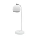 Lampara escritorio/Velador esfera blanco - Imagen 2